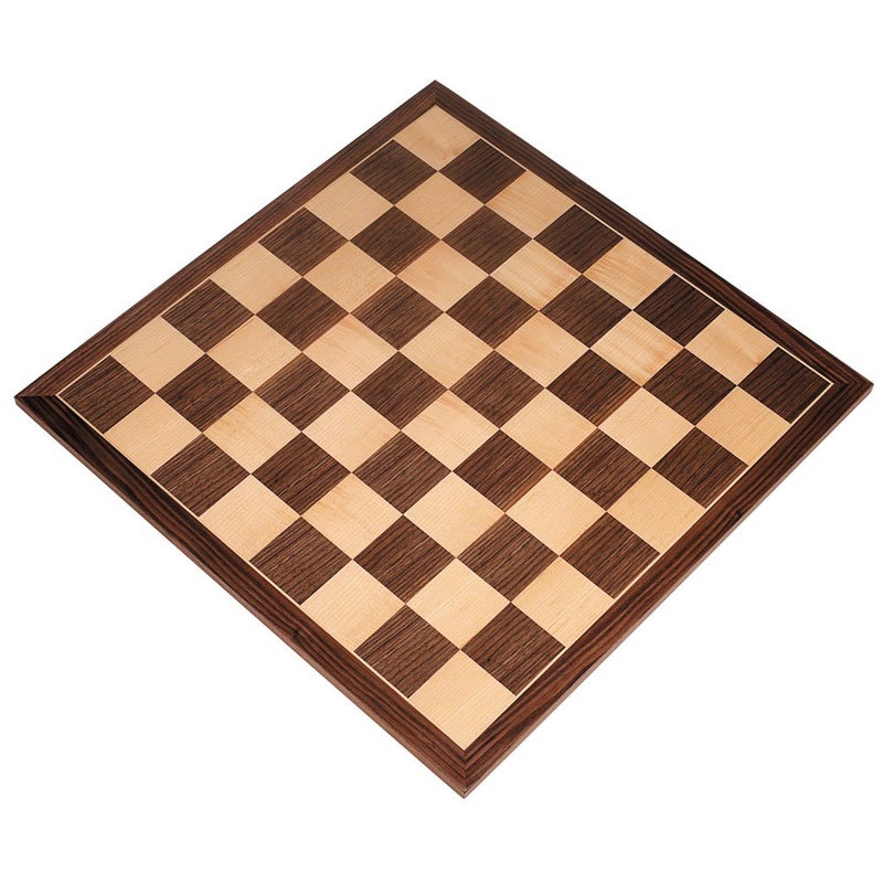 Best Chess Set Apollo Extra Thick Tournament Chess Board with Inlaid Walnut and Maple Wood, Extra Large 20 x 20 Inch, Board Only - Image 1